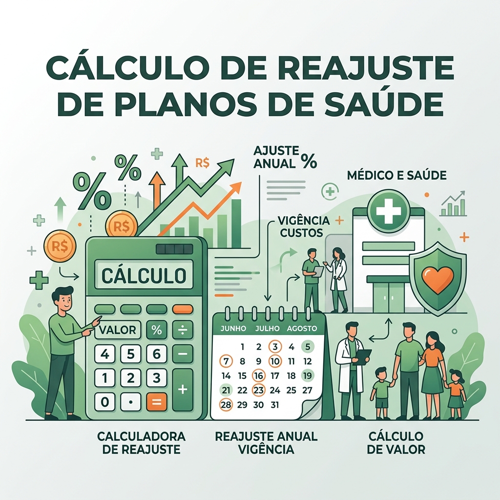 Como Calcular o Reajuste do Plano de Saúde na Sua Mensalidade em 2026